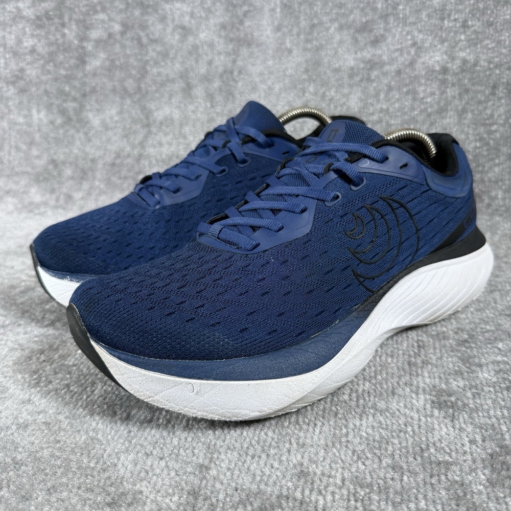 Topo Athletic Shoes Men's 9.5 Navy Blue Atmos Road Running